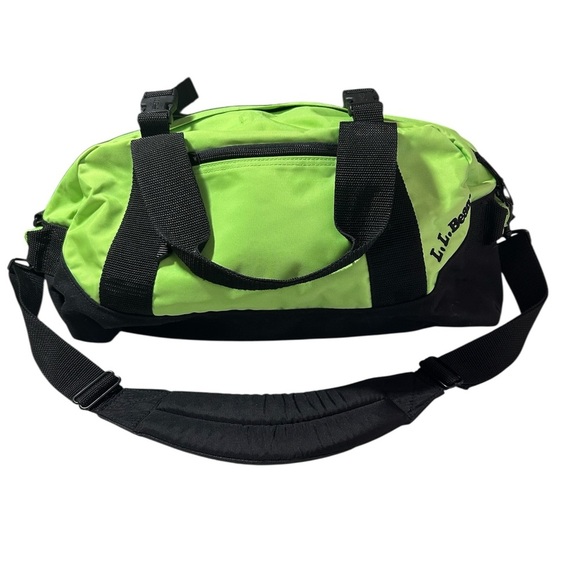 L.L. Bean Other - L.L. Bean weekender Lime and Black Duffel Bag